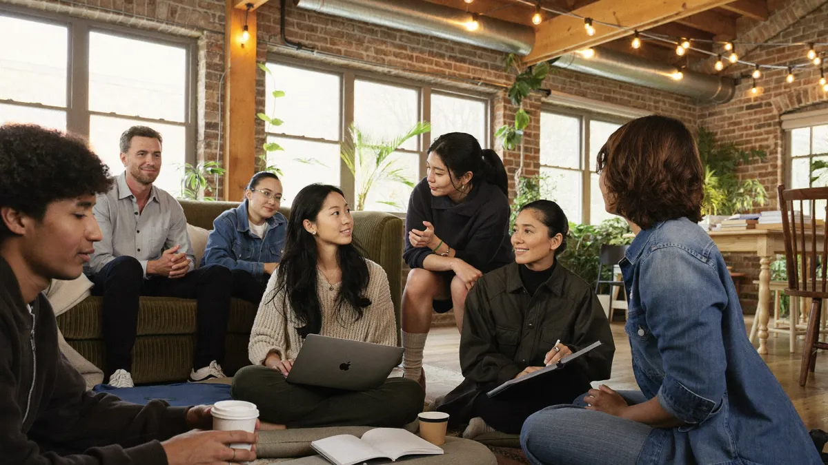 Early stage: learning in community, welcome and belonging